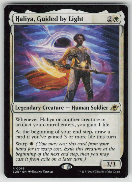 2025 Edge of Eternities 19 Haliya, Guided by Light