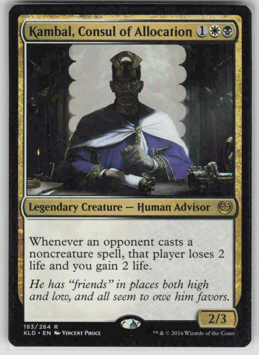 2016 Kaladesh 183 Kambal, Consul of Allocation