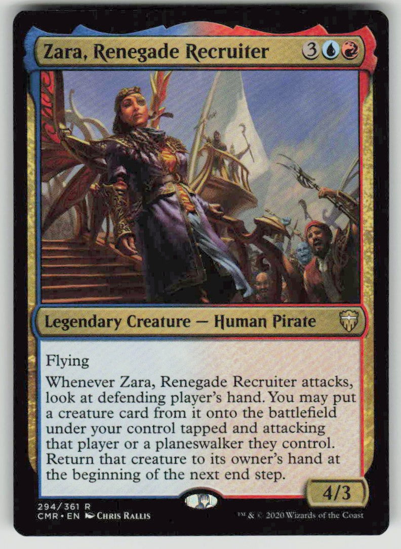 2020 Commander Legends 294 Zara, Renegade Recruiter