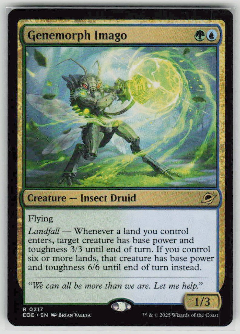 2025 Edge of Eternities 217 Genemorph Imago