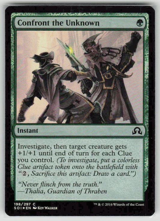 2016 Shadows over Innistrad 198 Confront the Unknown