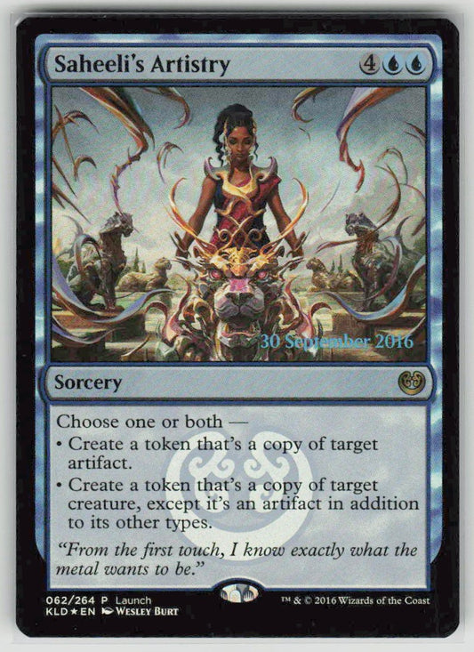 2016 Kaladesh 62 Saheeli's Artistry