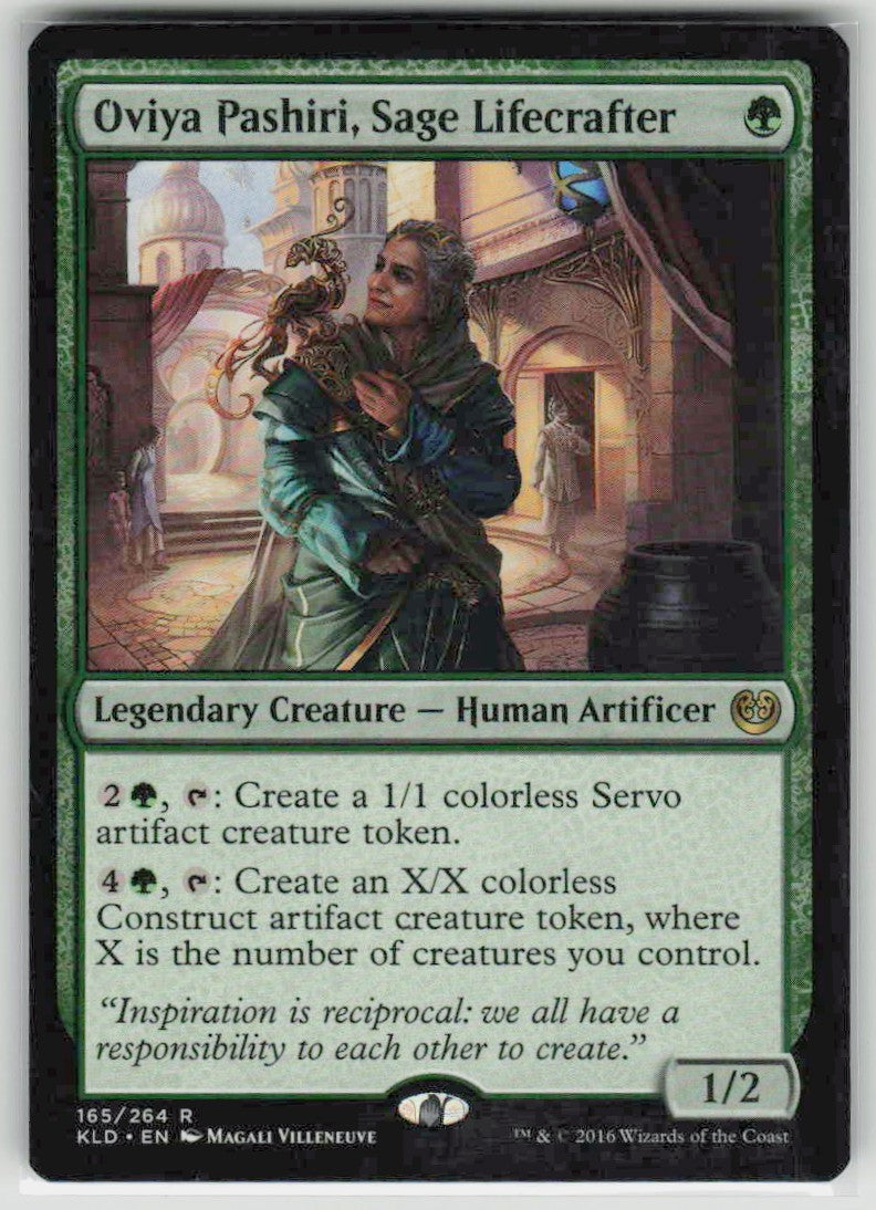 2016 Kaladesh 165 Oviya Pashiri, Sage Lifecrafter