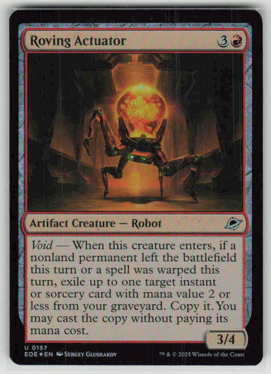 2025 Edge of Eternities 157 Roving Actuator
