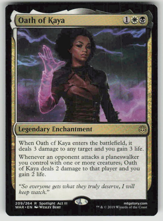 2019 War of the Spark 209 Oath of Kaya