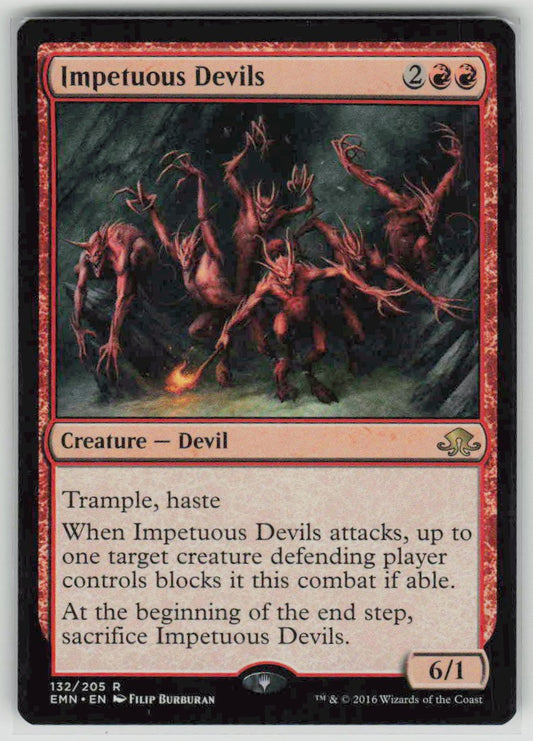 2016 Eldritch Moon 132 Impetuous Devils