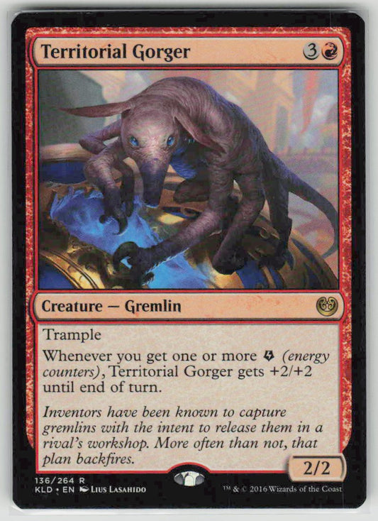 2016 Kaladesh 136 Territorial Gorger