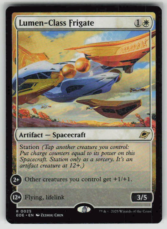 2025 Edge of Eternities 25 Lumen-Class Frigate