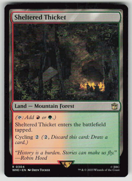 2023 Doctor Who 304 Sheltered Thicket