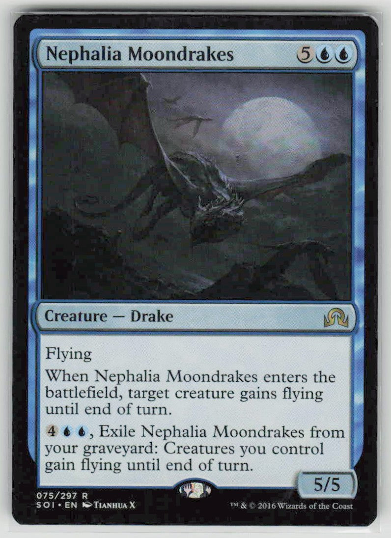 2016 Shadows over Innistrad 75 Nephalia Moondrakes
