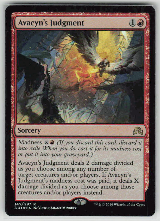 2016 Shadows over Innistrad 145 Avacyn's Judgment