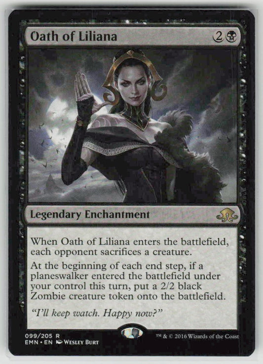 2016 Eldritch Moon 99 Oath of Liliana