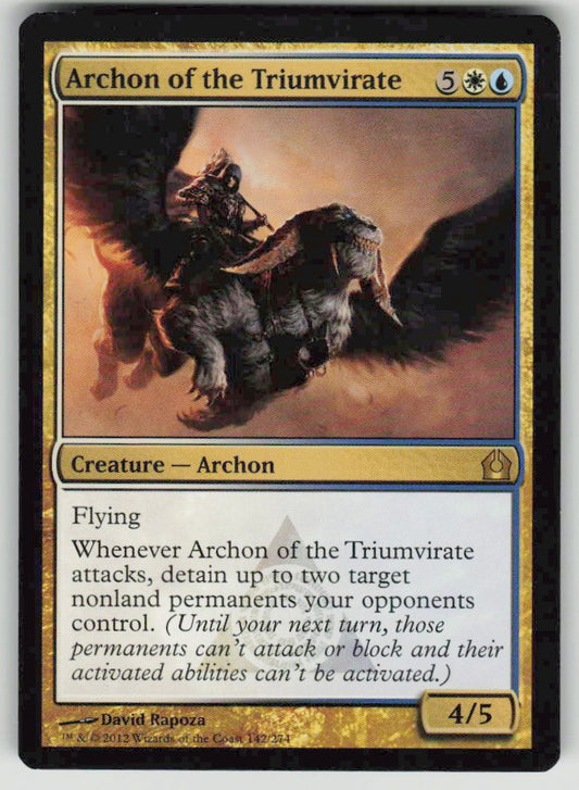 2012 Return to Ravnica 142 Archon of the Triumvirate