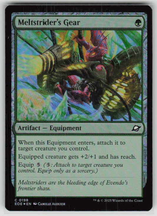 2025 Edge of Eternities 198 Meltstrider's Gear