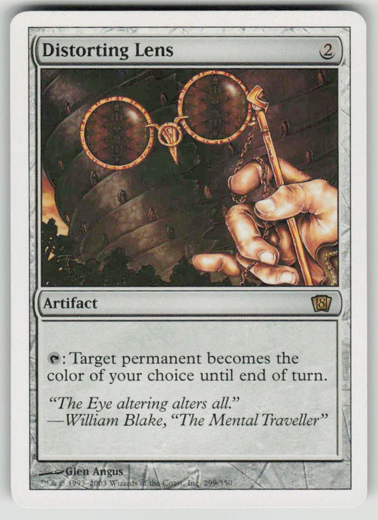 2003 Eighth Edition 299 Distorting Lens