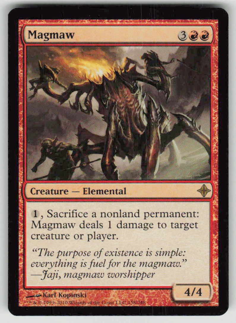 2010 Rise of the Eldrazi 158 Magmaw