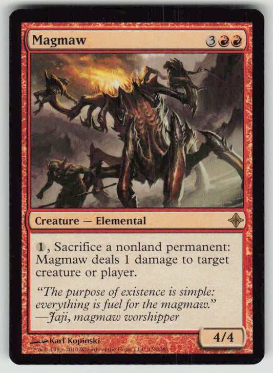 2010 Rise of the Eldrazi 158 Magmaw