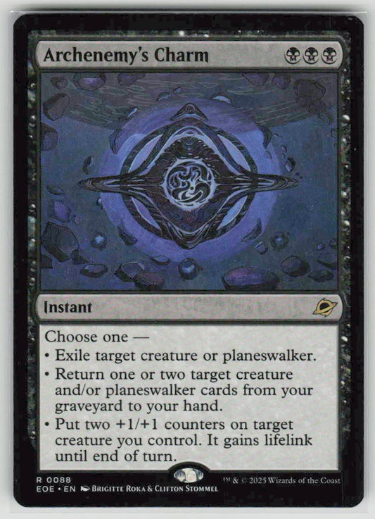 2025 Edge of Eternities 88 Archenemy's Charm