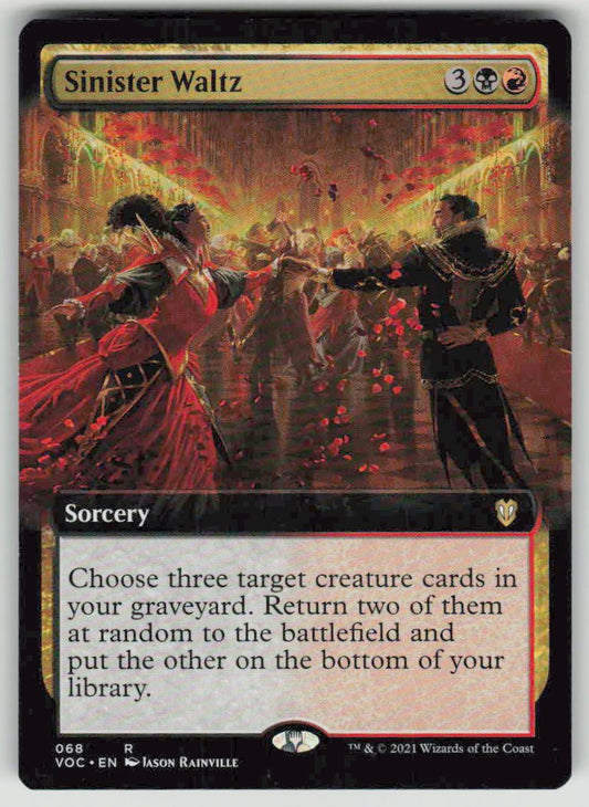 2021 Crimson Vow Commander 68 Sinister Waltz
