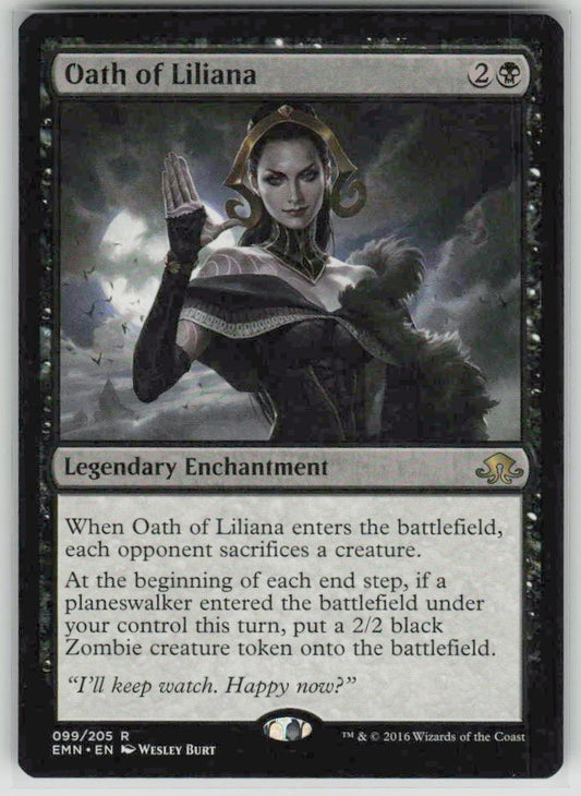2016 Eldritch Moon 99 Oath of Liliana