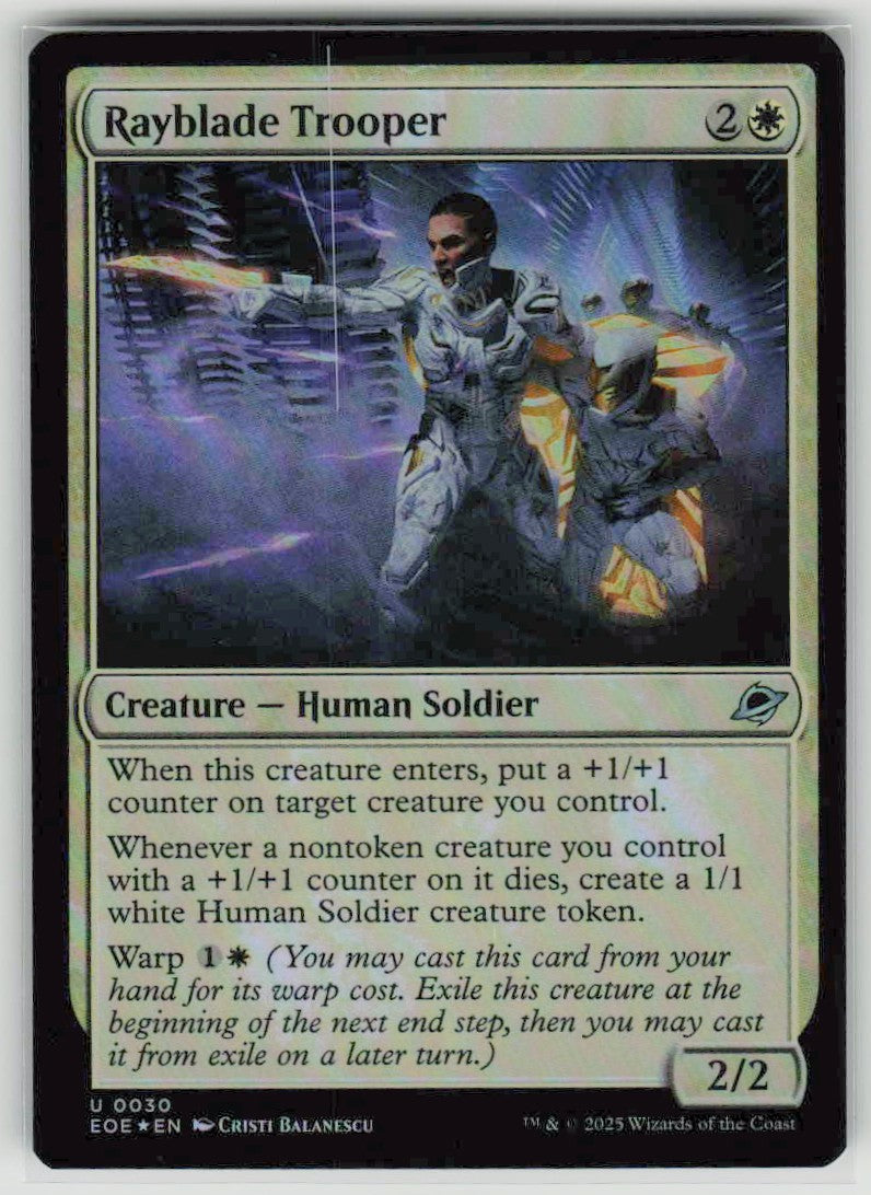2025 Edge of Eternities 30 Rayblade Trooper
