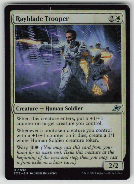 2025 Edge of Eternities 30 Rayblade Trooper
