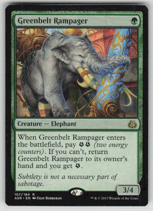 2017 Aether Revolt 107 Greenbelt Rampager