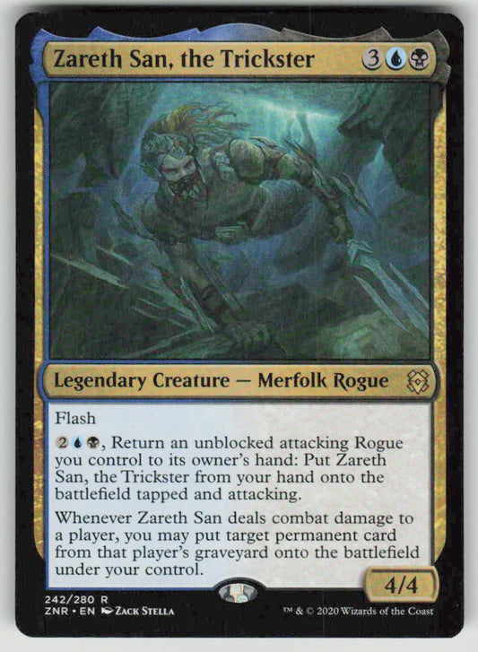 2020 Zendikar Rising 242 Zareth San, the Trickster