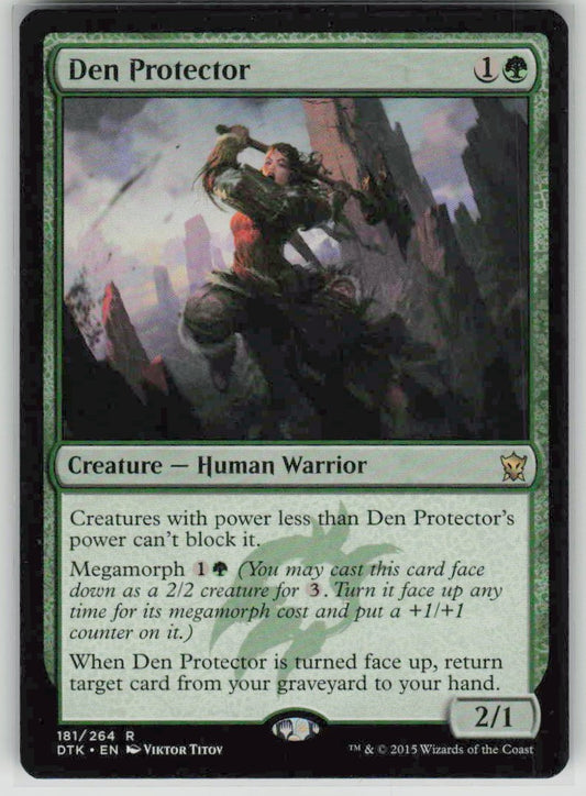 2015 Dragons of Tarkir 181 Den Protector
