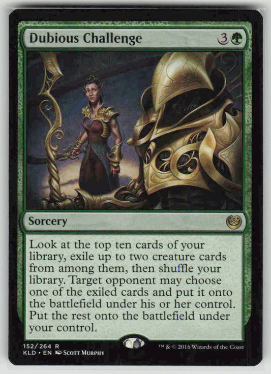 2016 Kaladesh 152 Dubious Challenge