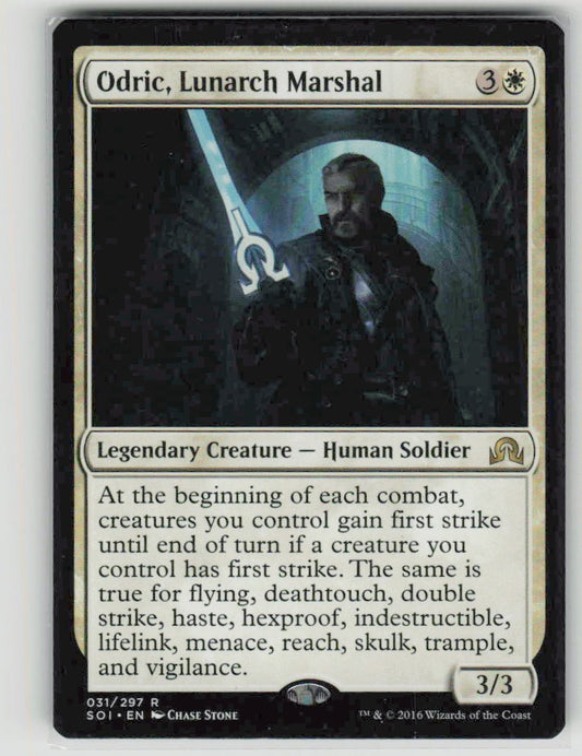 2016 Shadows over Innistrad 31 Odric, Lunarch Marshal