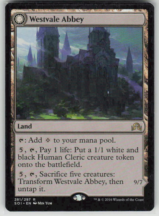 2016 Shadows over Innistrad 281 Westvale Abbey // Ormendahl, Profane Prince