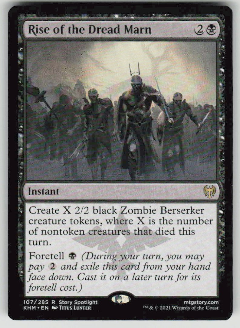 2021 Kaldheim 107 Rise of the Dread Marn