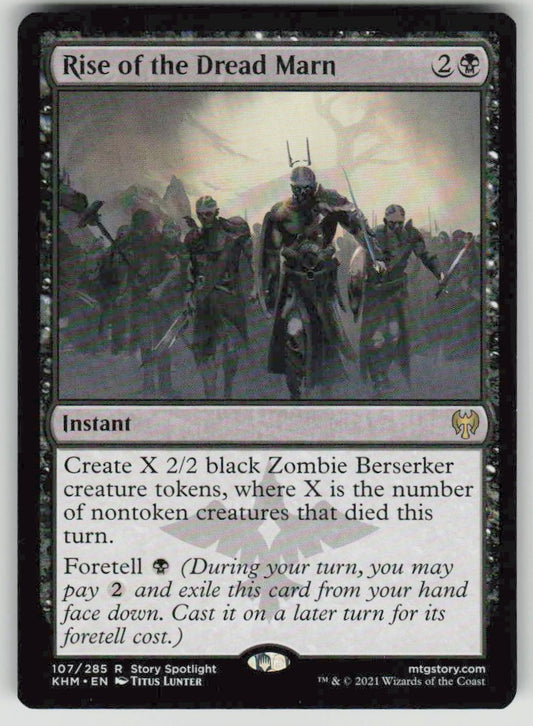 2021 Kaldheim 107 Rise of the Dread Marn