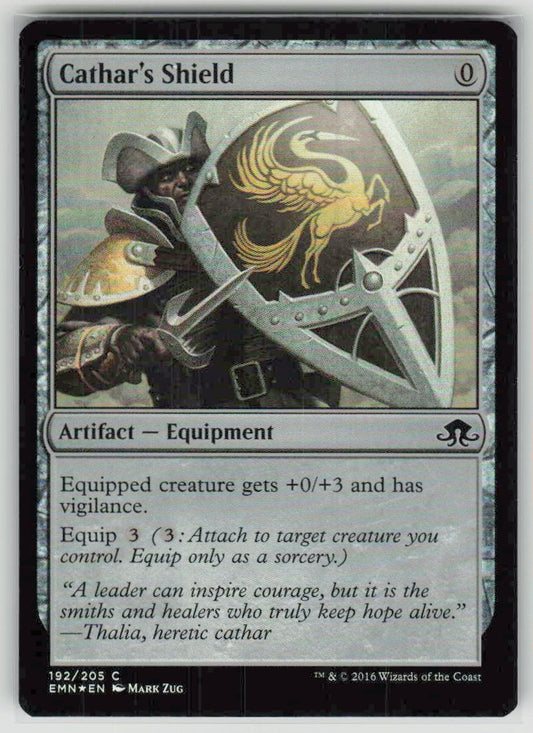 2016 Eldritch Moon 192 Cathar's Shield