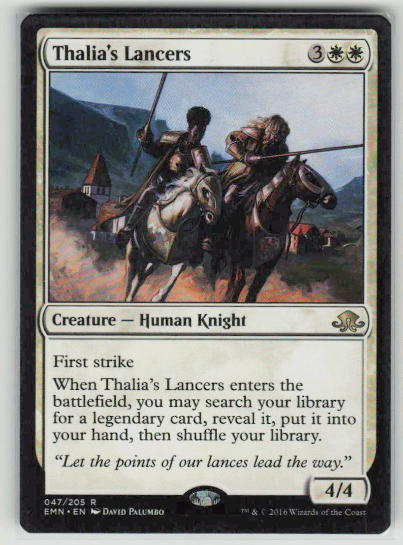 2016 Eldritch Moon 47 Thalia's Lancers