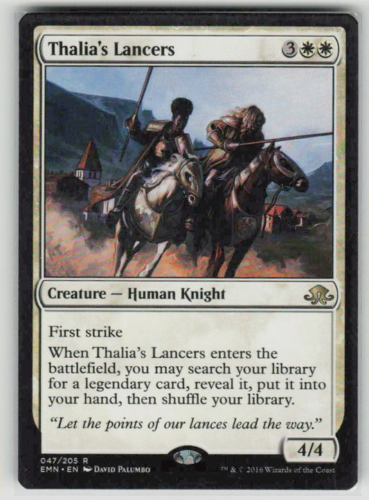 2016 Eldritch Moon 47 Thalia's Lancers