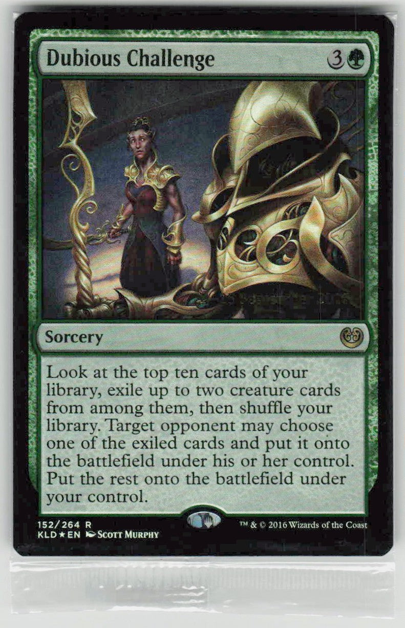 2016 Kaladesh 152 Dubious Challenge