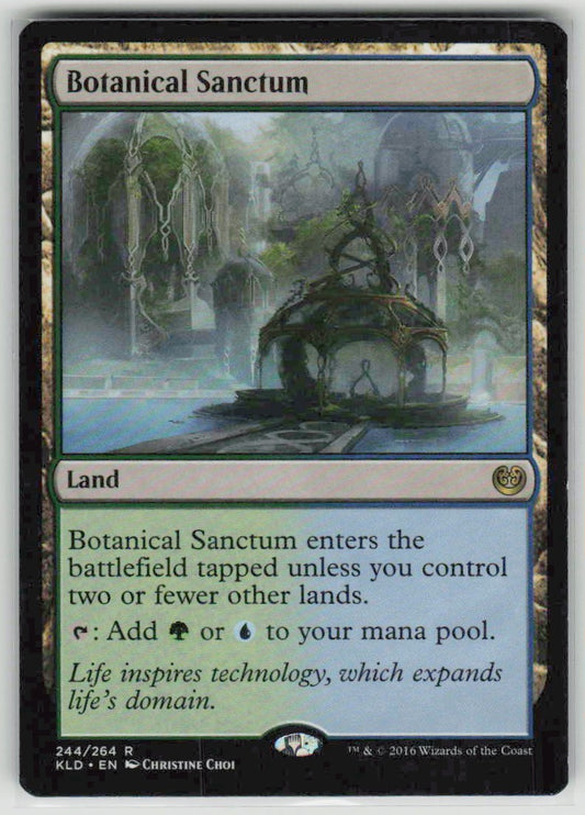 2016 Kaladesh 244 Botanical Sanctum