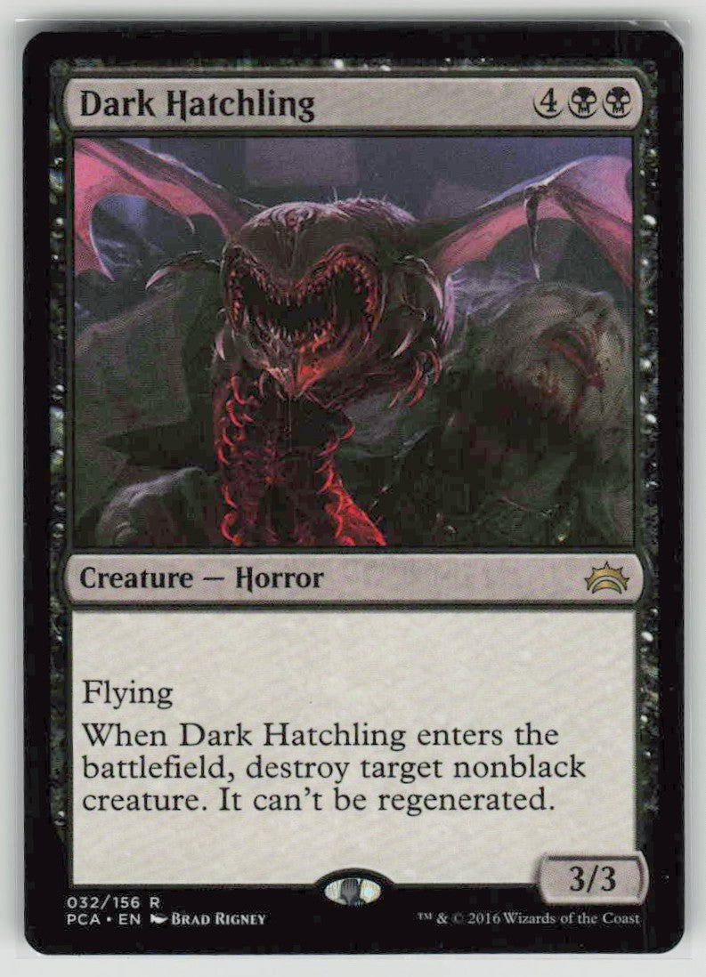 2016 Planechase Anthology 32 Dark Hatchling