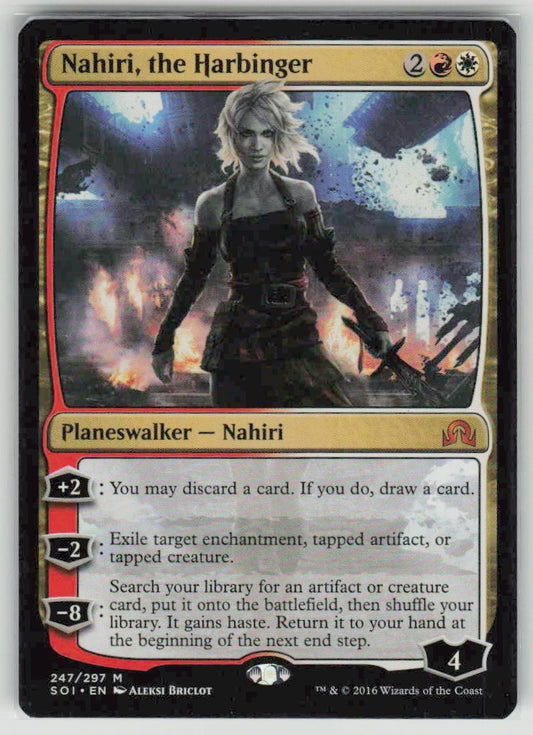 2016 Shadows over Innistrad 247 Nahiri, the Harbinger