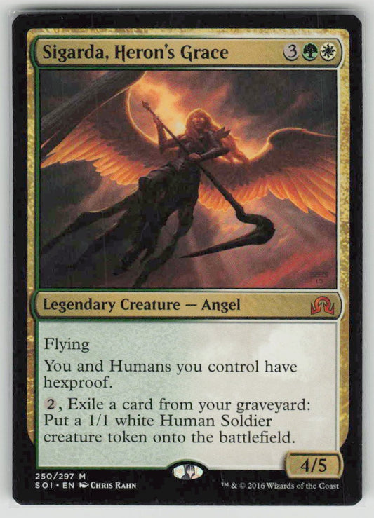 2016 Shadows over Innistrad 250 Sigarda, Heron's Grace