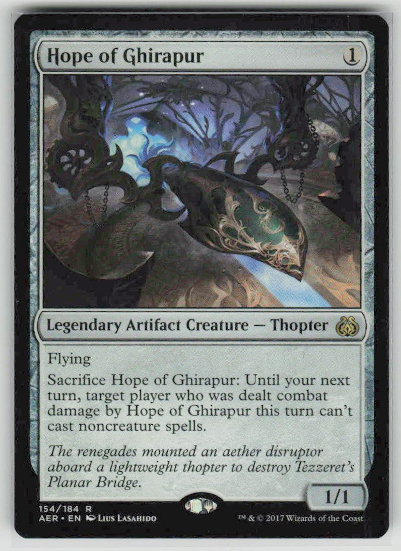 2017 Aether Revolt 154 Hope of Ghirapur