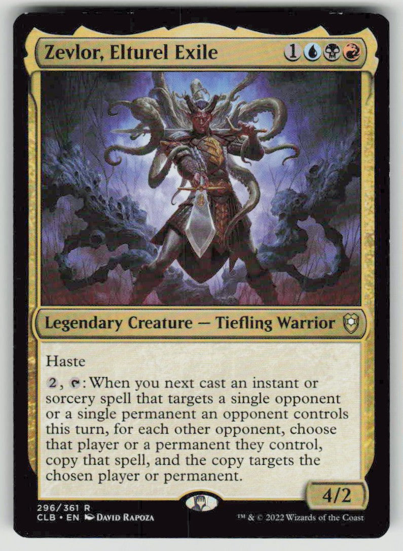 2022 Commander Legends: Battle for Baldur's Gate 296 Zevlor, Elturel Exile