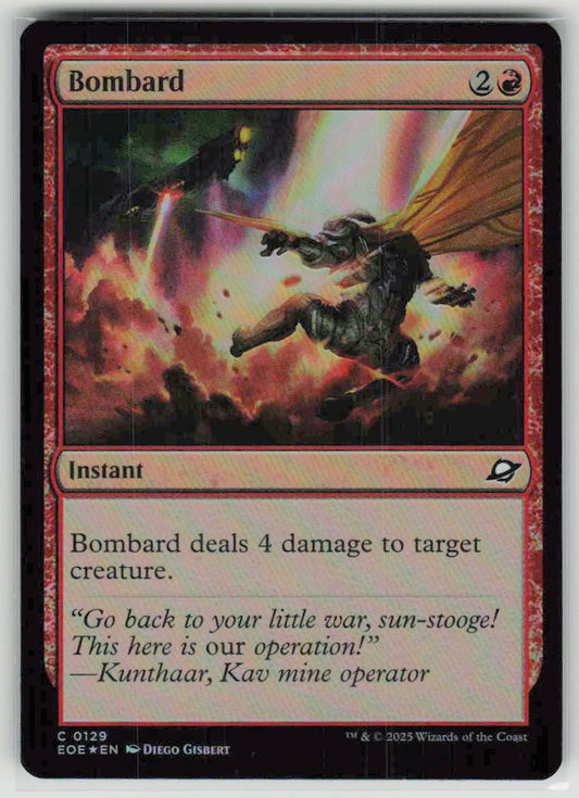 2025 Edge of Eternities 129 Bombard