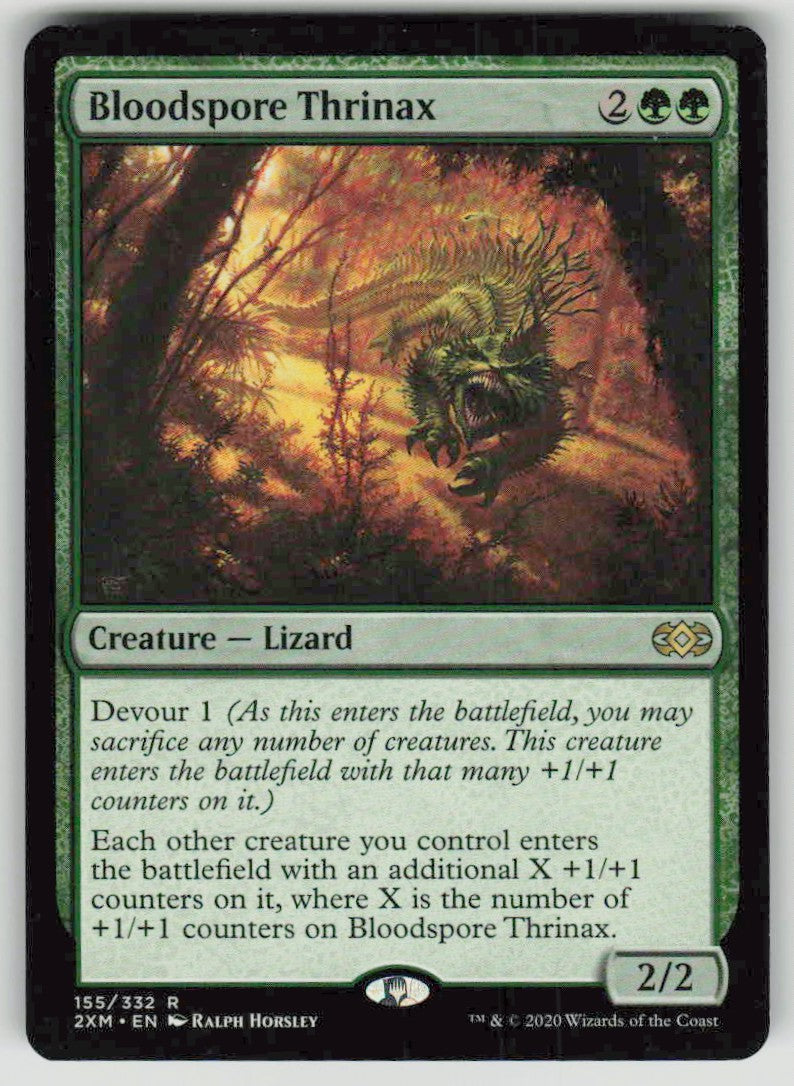 2020 Double Masters 155 Bloodspore Thrinax