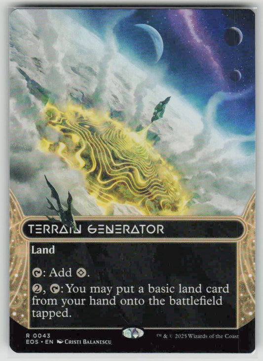 2025 Edge of Eternities: Stellar Sights 43 Terrain Generator