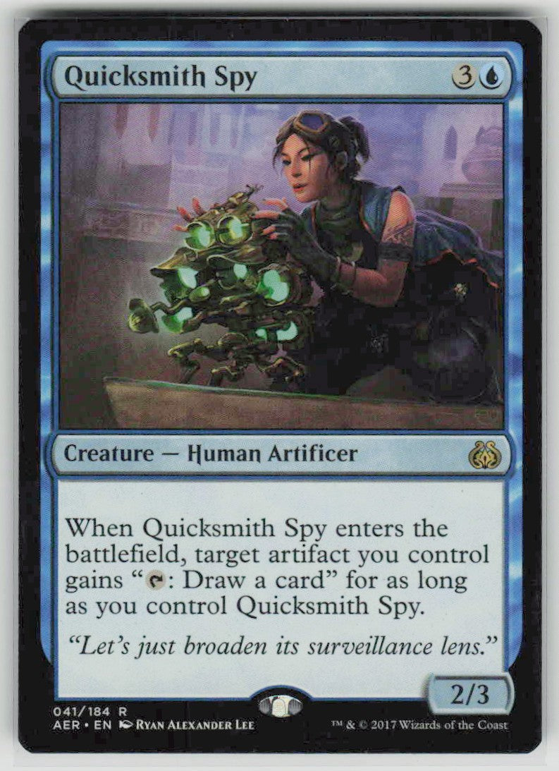 2017 Aether Revolt 41 Quicksmith Spy