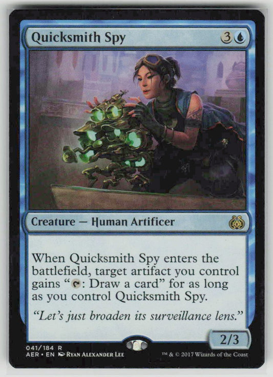 2017 Aether Revolt 41 Quicksmith Spy