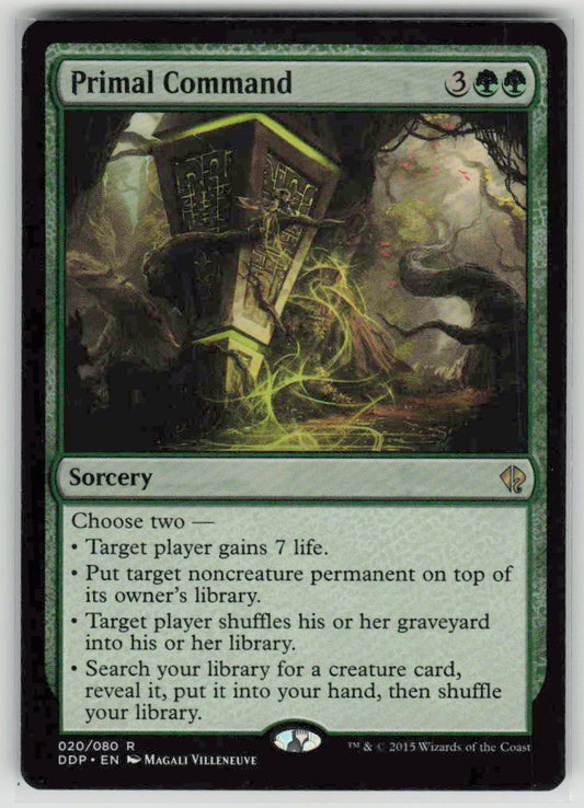 2015 Duel Decks: Zendikar vs. Eldrazi 20 Primal Command
